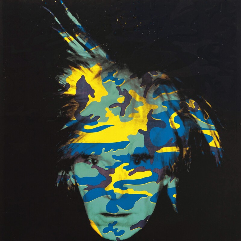 アンディ・ウォーホル《Self Portrait》(1986)