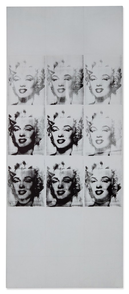 Nine Marilyns